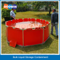 Open Top Storage Portable PVC Water Tank / Frame Type Water Bladder